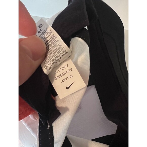 Virginia Tech Hokies Hat White Nike Classic99 Dri-Fit Cap Golf Casual Strapback - Picture 7 of 8